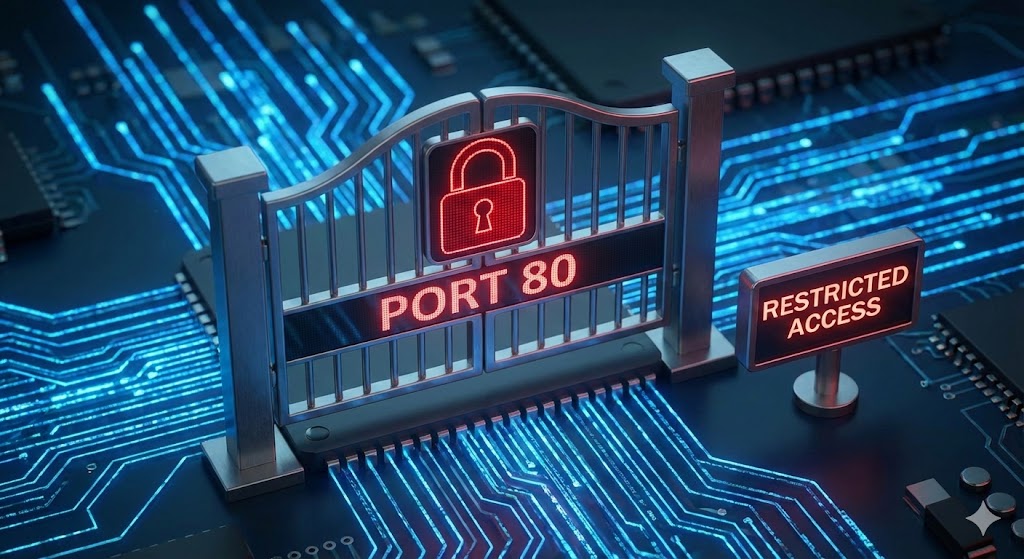限制開啟80 PORT, 怎麼辦